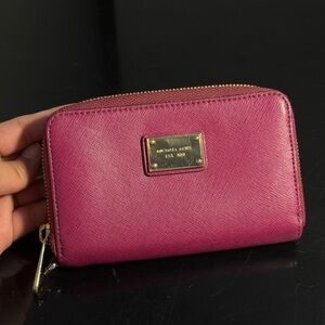 Michael Kors Wallet with Gold Accents